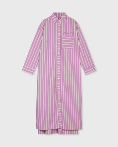 10 Days - maxi shirt dress stripes