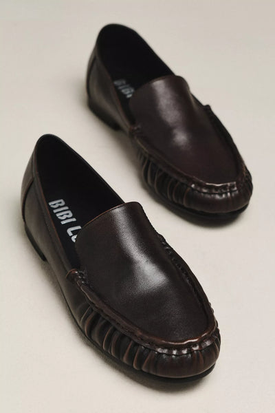 Bibi Lou - Ruched Loafers