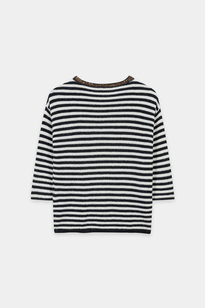 Luisa Cerano - Pullover mit Paillettendetail