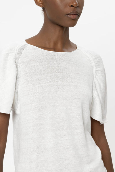Luisa Cerano - Leinen-Rundhals-Pullover