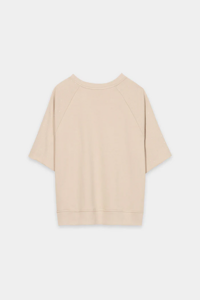 Luisa Cerano - Sweatshirt mit Schmucksteinen