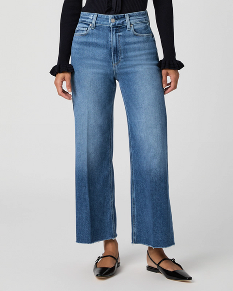 Paige - Anessa Wide Leg Jeans