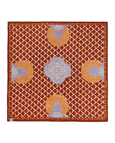 Purschoen - Nickituch Zen Garden Coffee