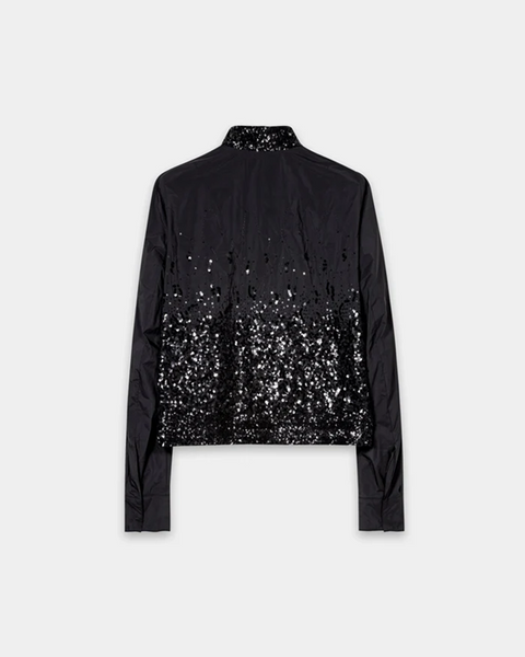 Luisa Cerano - Pailletten-Taft-Blouson