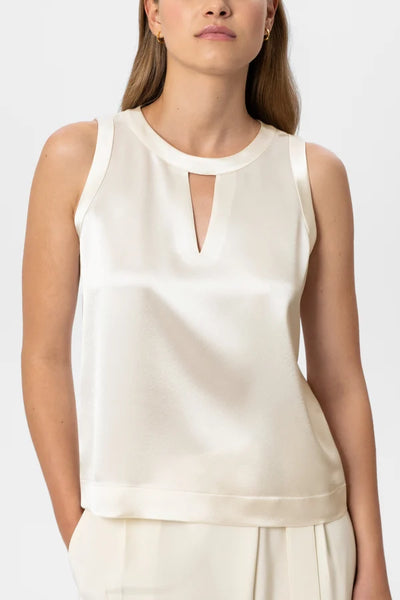 Luisa Cerano -  Zoom Blusentop in Satin-Optik