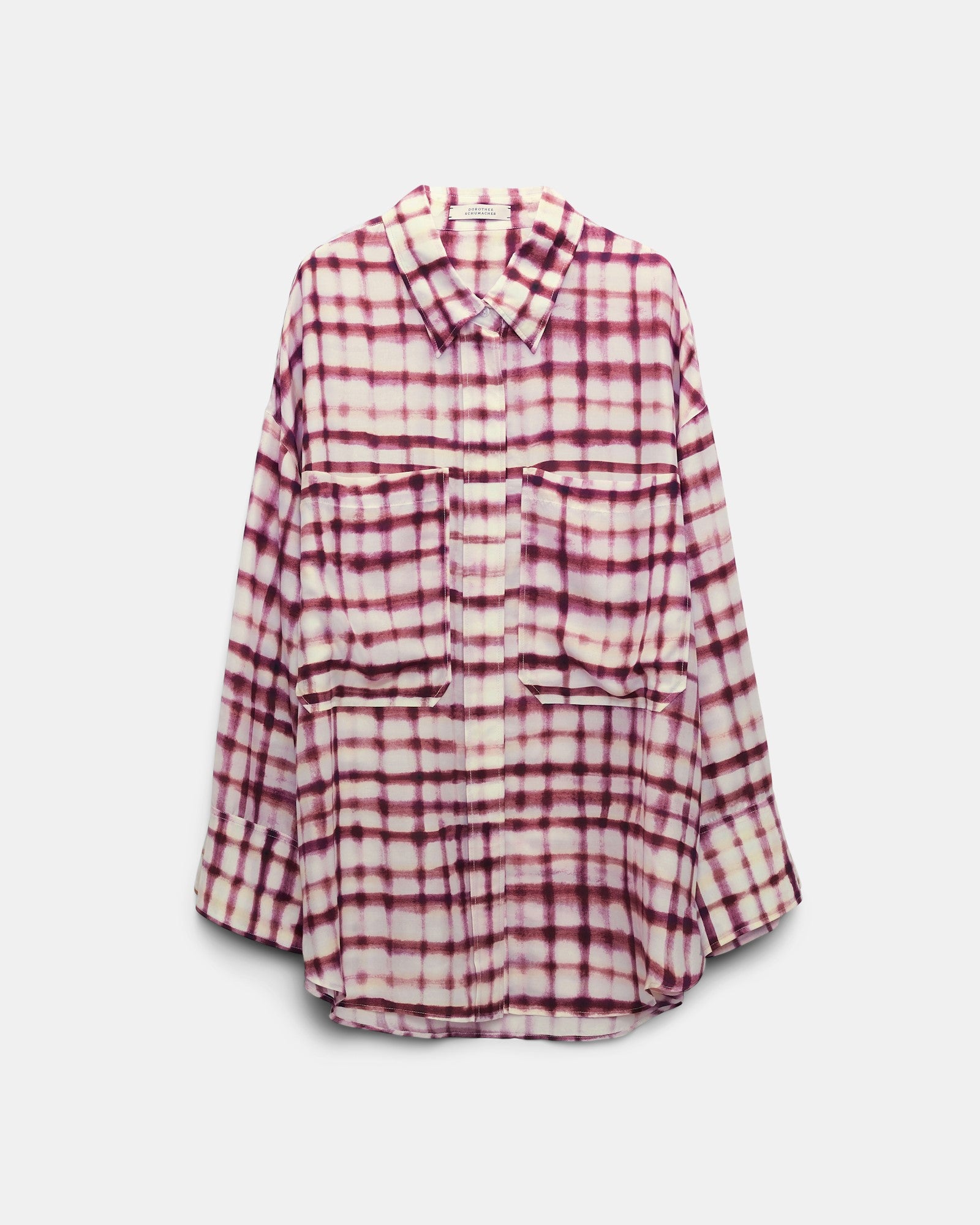 Dorothee Schumacher - CHECKED STATEMENT blouse