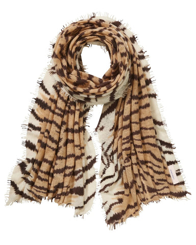 Purschoen - Kaschmirschal Tiger Camel