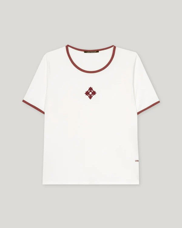 Luisa Cerano - T-Shirt mit Motiv-Print