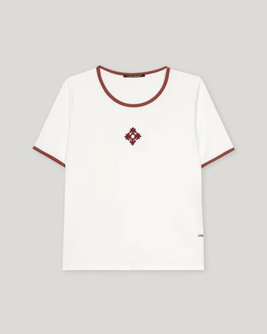 Luisa Cerano - T-Shirt mit Motiv-Print