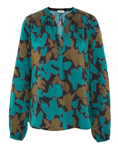 Flowers for freinds - Bluse aus Viskose