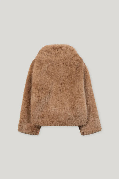 Luisa Cerano - Jacke in Fell-Optik
