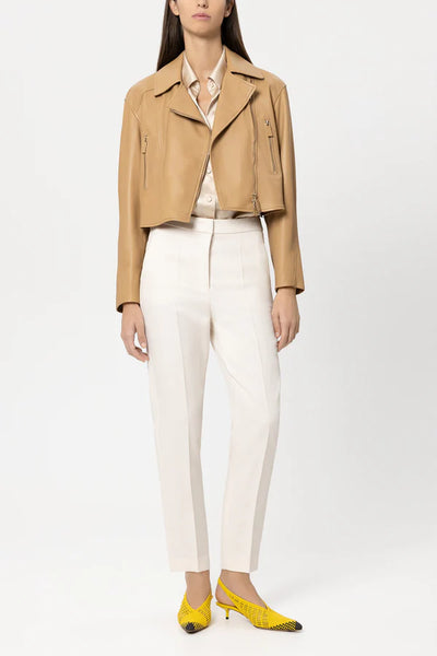 Luisa Cerano - Lammnappa-Lederjacke