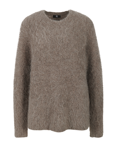 Riani - RUNDHALS-PULLOVER AUS FURRY KNIT