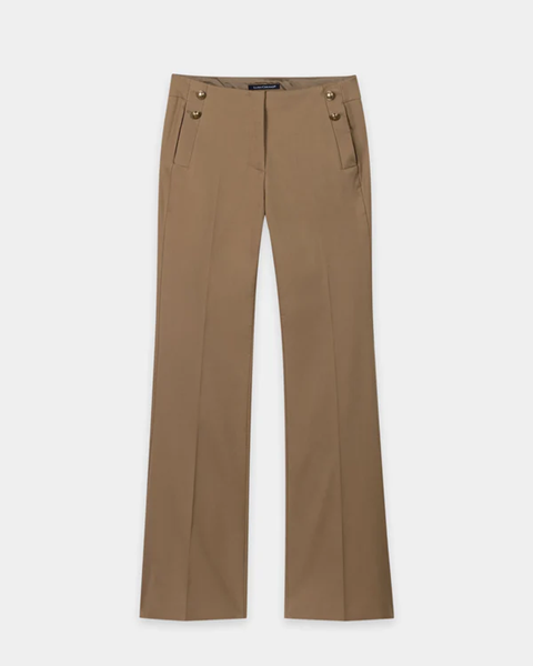 Luisa Cerano - Gabardine-Flared-Pants