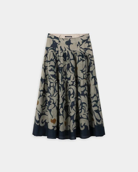 Luisa Cerano - Maxi-Rock mit Flower-Print