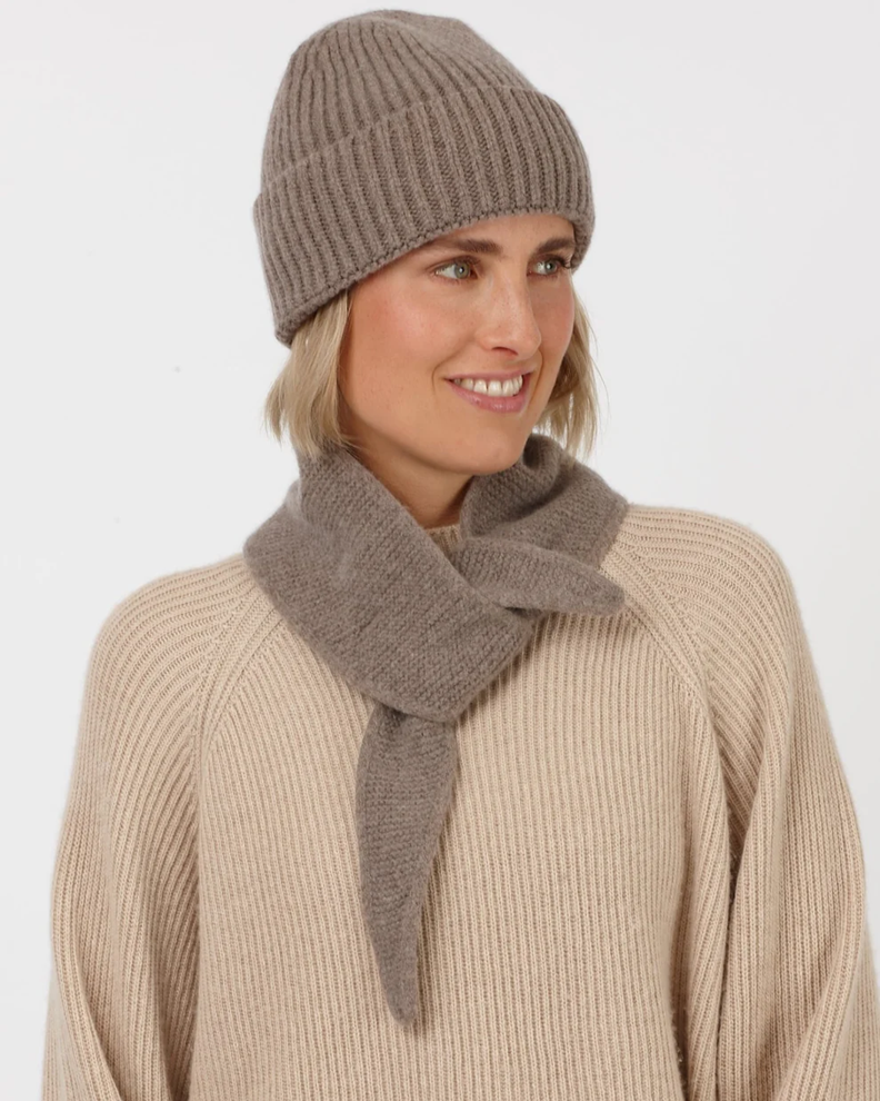 Unio Hamburg - Sophie Scarf Edda taupe