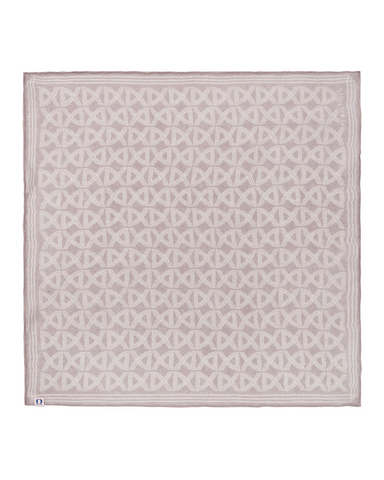 Purschoen - Nickituch Arabeske Nougat