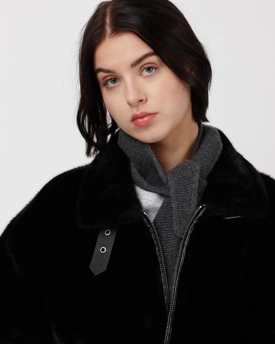 Unio Hamburg - Sophie Scarf Edda new anthra