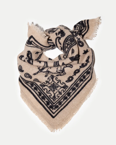 Anna v Berg - NELE SCARF SMALL IN AMBER