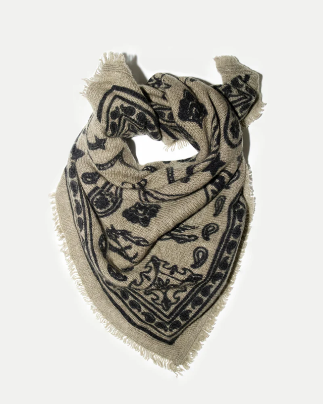 Anna v Berg - NELE SCARF SMALL IN BREEN