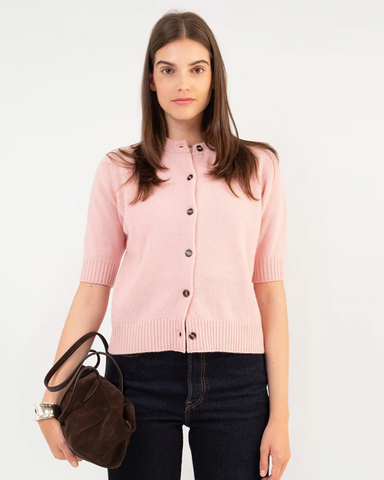 Anna v Berg - LOUISE CARDIGAN IN PINK BLOSSOM