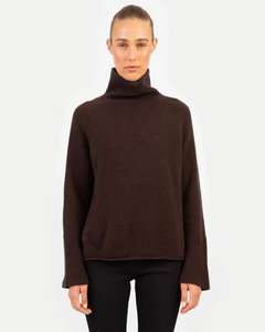 Anna v Berg - PIPPA SWEATER IN ESPRESSO