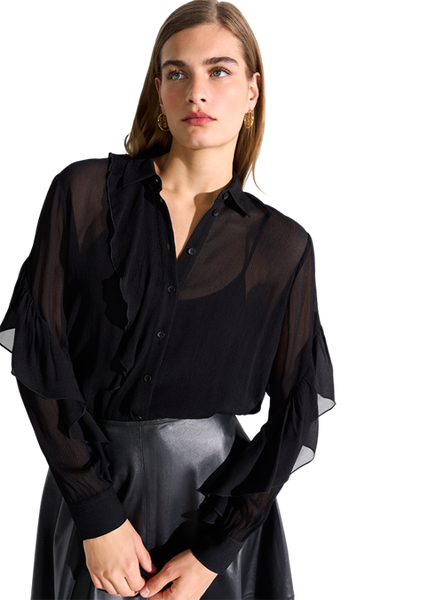 RIANI - Bluse Mit Volants