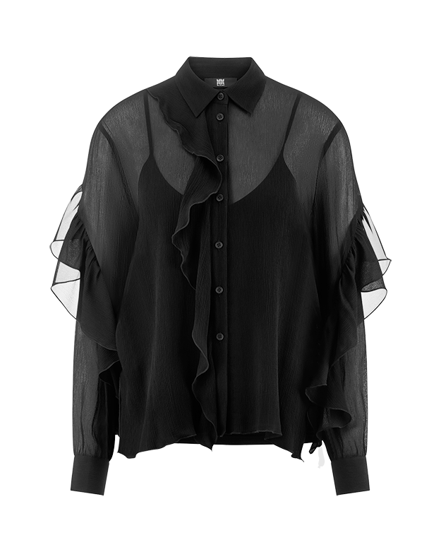 RIANI - Bluse Mit Volants
