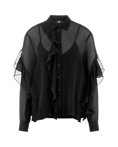 RIANI - Bluse Mit Volants