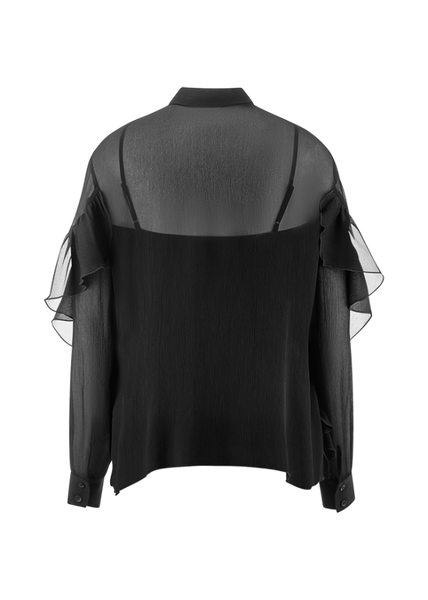 RIANI - Bluse Mit Volants