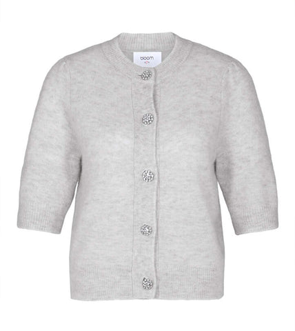 Bloom - Short 1/2 puff sleeve Cardigan
