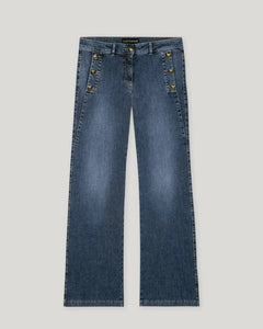 Luisa Cerano - Sailor-Blue-Denim Jeans