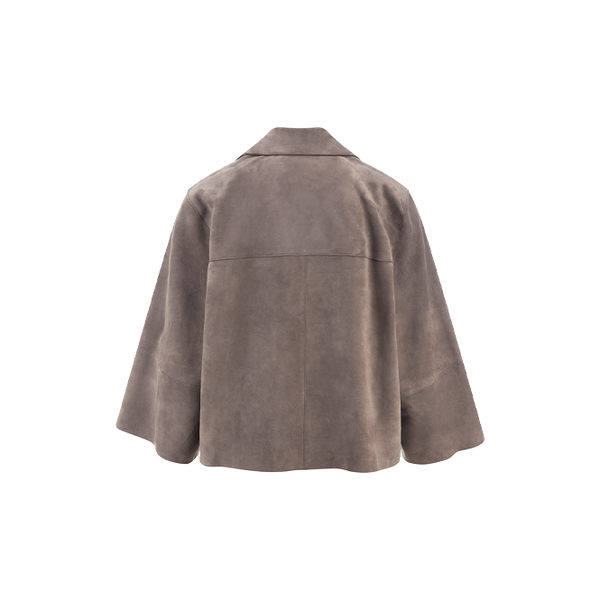 Riani -  Lederjacke Kurze Jacke aus Veloursleder