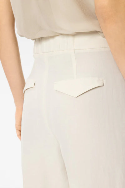 Luisa Cerano - Wideleg-Pants aus Leinen-Mix