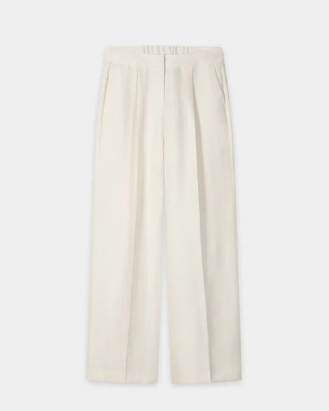 Luisa Cerano - Wideleg-Pants aus Leinen-Mix