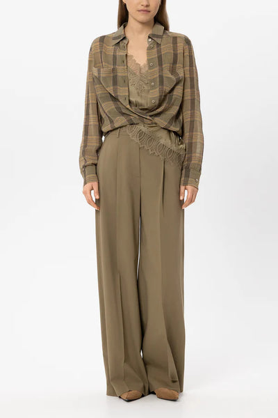 Luisa Cerano - Canvas-Wideleg-Pants