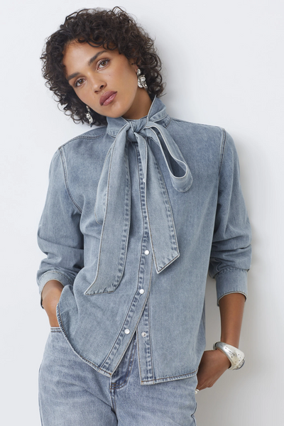 Suncoo - Laos Light denim blouse