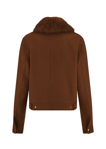 Riani - Jacke Mit Fellimitat