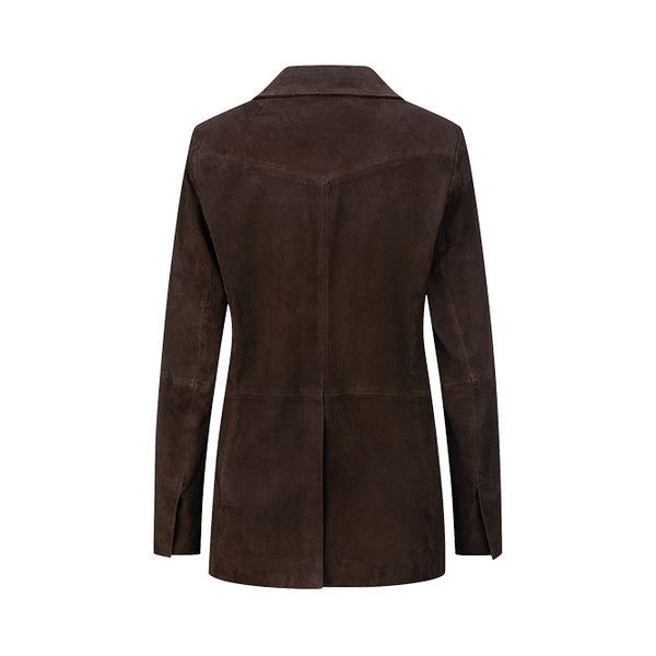 Riani -  Lederjacke Veloursleder-Blazer