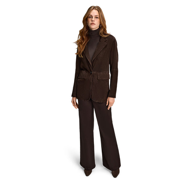 Riani -  Lederjacke Veloursleder-Blazer