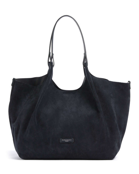 Gianni Chiarini - Dua L - Shopper aufgerautes Rindsleder notturno