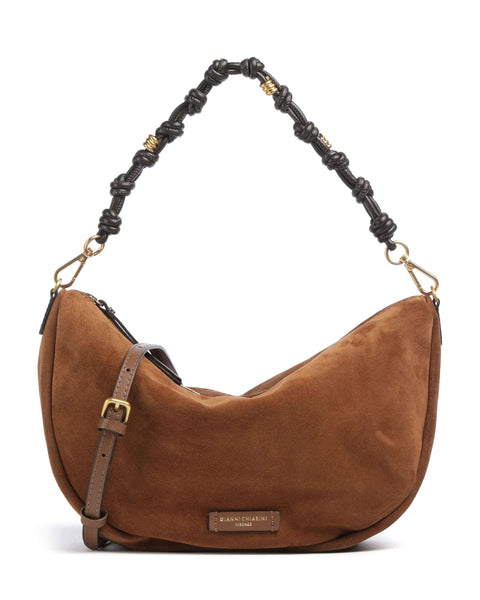 Gianni Chiarini - Cleo - Beuteltasche aufgerautes Rindsleder - cognac