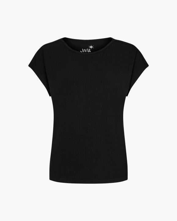 Juvia - PIA Boxy - T-Shirt - black