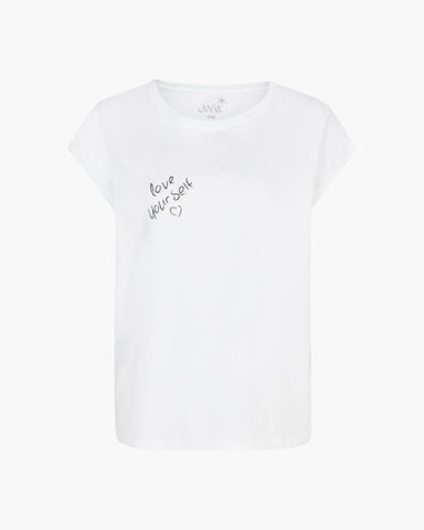 Juvia - LENA Boxy - T-Shirt - white
