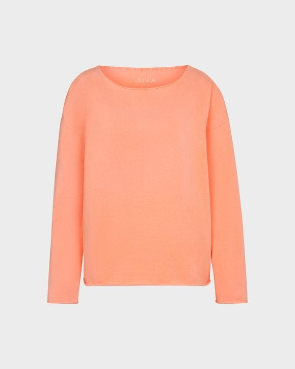 Juvia - JUDI Loose Fit - Sweatshirt - neon orange