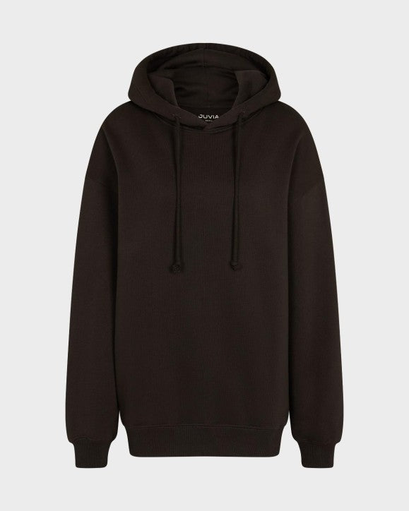 JUVIA - TATJANA Hoodie - bitter chocolate