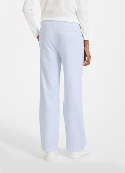 JUVIA - MARISA Wide Leg Fit - Sweatpants - cash.blue