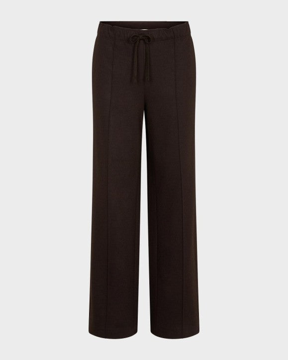 JUVIA - JALE Flannel - Hose - bitter chocolate