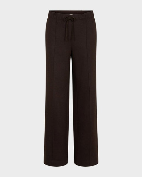 JUVIA - JALE Flannel - Hose - bitter chocolate