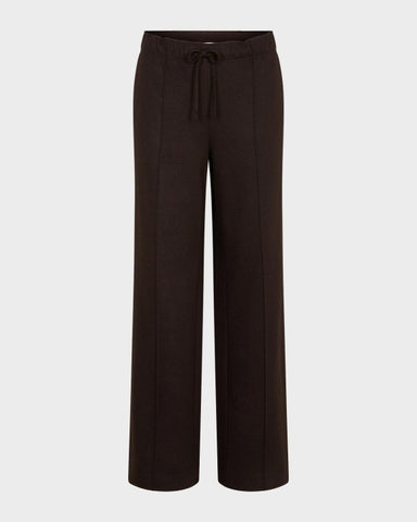 JUVIA - JALE Flannel - Hose - bitter chocolate